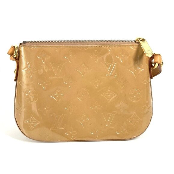 LOUIS VUITTON M91508 MonogramVernis Minna Street Crossbody Pochette Shoulder Bag - Picture 1 of 14